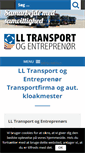 Mobile Screenshot of ll-transport.dk